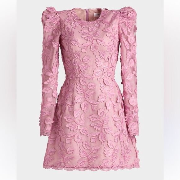 HELSI Christy Appliqué Long Sleeve Minidress - Picture 5 of 5